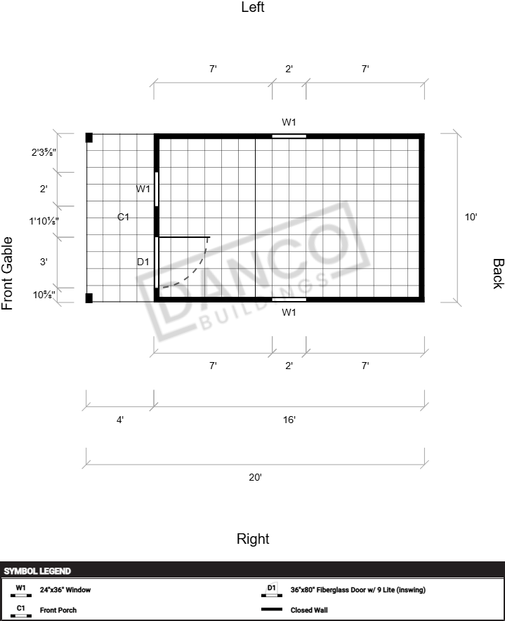 Standard Cabin 10x20/250702 - Image 2