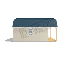 Lofted Barn Cabin 12x20 - Image 4