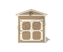 Economy Wood Utility 8x12 - Image 6