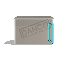 Economy Wood Utility 8x12 - Image 4