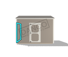 Economy Wood Utility 8x12 - Image 3