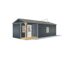 Corner Porch Cabin 12x28