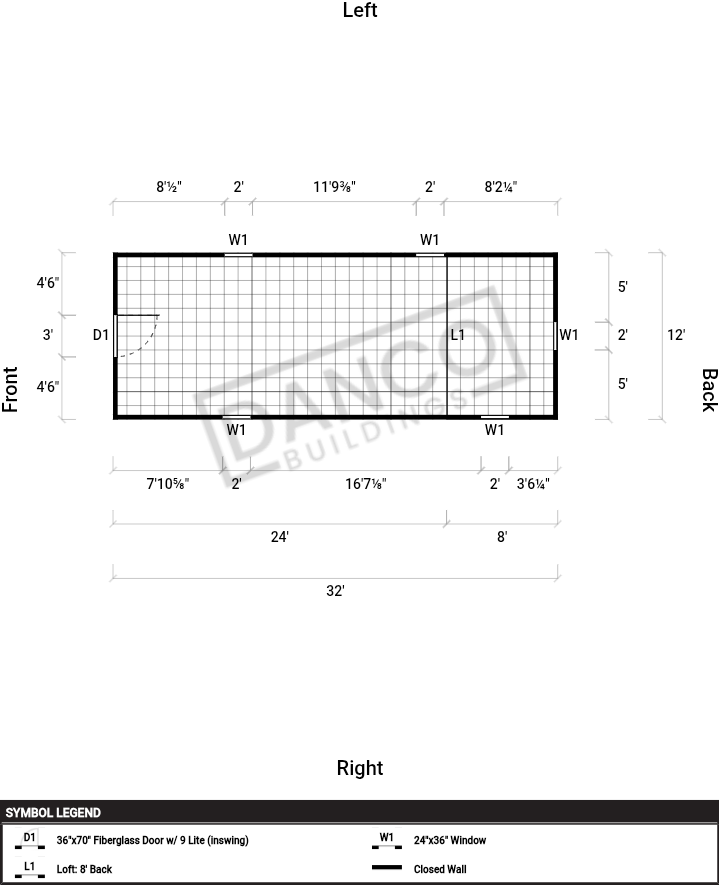 Lofted Barn 12x32 - Image 2