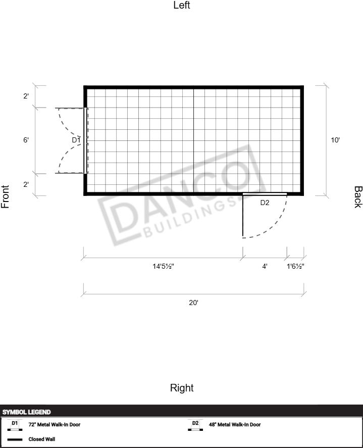 Garden Shed Premium 10x20 - Image 2