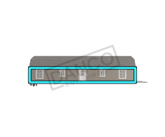 Side Lofted Barn 16x50 - Image 3