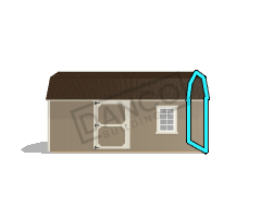 Lofted Barn Garage 10x20 - Image 4