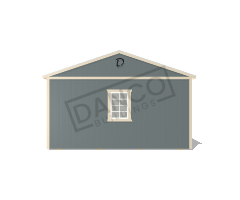 Center Side Porch Cabin 16x40 - Image 6