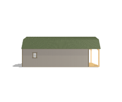 Lofted Barn Cabin 12x28 - Image 4