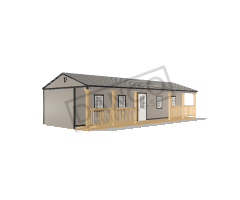 Side Porch Cabin 16x40