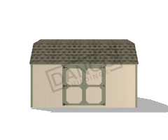 Side Lofted Barn 12x16 - Image 3