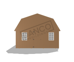 Wraparound Porch Lofted Barn Cabin 16x50 - Image 5