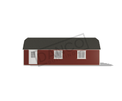 Lofted Barn Garage 14x32 - Image 3