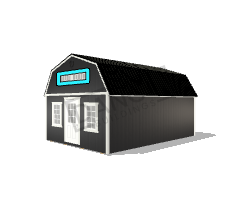 Side Lofted Barn 14x20