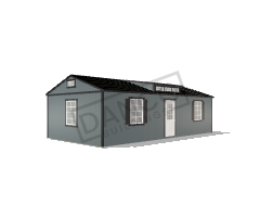 Dormer Shed 16x32