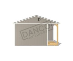 Corner Porch Cabin 16x28 - Image 6