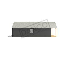 Lofted Barn Cabin 12x32 - Image 4
