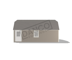 Lofted Barn Garage 16x24 - Image 3