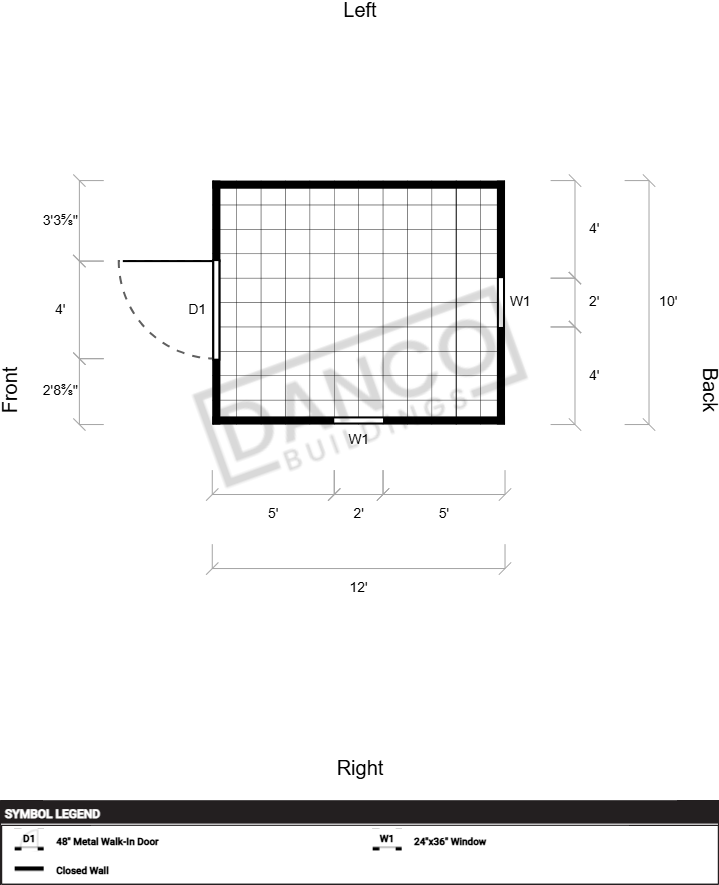 Extra Economy Metal Utility 10x12/250443 R - Image 2