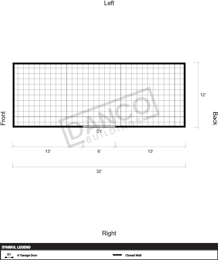 Utility Shed Premium 12x32 - Image 2