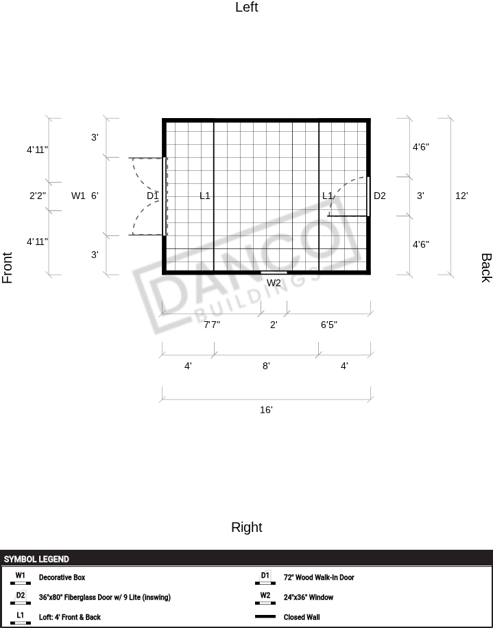 Lofted Barn 12x16 - Image 2