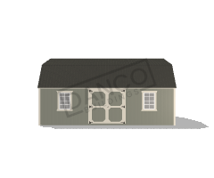 Side Lofted Barn 16x24 - Image 3