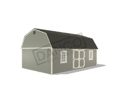Side Lofted Barn 16x24