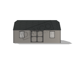Side Lofted Barn 16x24 - Image 3