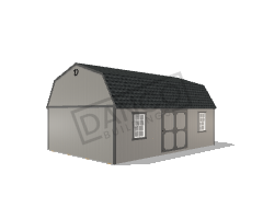 Side Lofted Barn 16x24