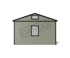 Dormer Shed 14x32 - Image 6