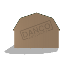 Corner Porch Lofted Barn Cabin 16x28 - Image 5