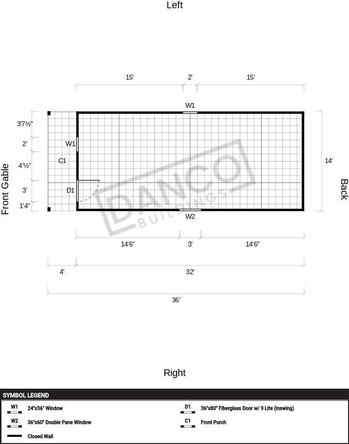 Standard Cabin 14x36 - Image 2