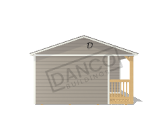 Corner Porch Cabin 16x50 - Image 6