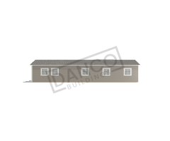 Corner Porch Cabin 16x50 - Image 4