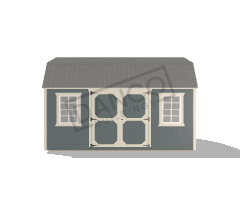 Side Lofted Barn 10x16 - Image 3