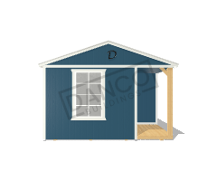 Corner Porch Cabin 14x40 - Image 6