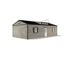 Dormer Shed 16x32