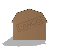 Corner Porch Lofted Barn Cabin 12x32 - Image 5