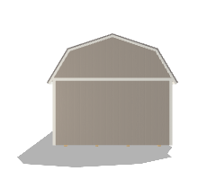 Economy Wood Lofted Barn 12x24 - Image 4