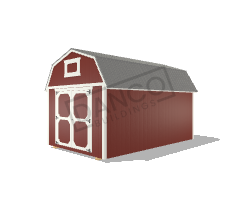 Economy Wood Lofted Barn 10x16