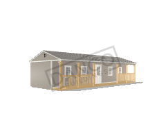 Side Porch Cabin 16x40