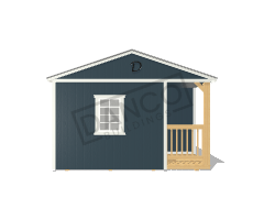 Corner Porch Cabin 14x36 - Image 6