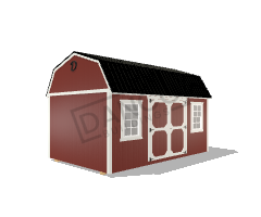 Side Lofted Barn 10x16