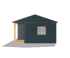 Corner Porch Cabin 16x28 - Image 5
