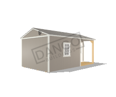 Corner Porch Cabin 12x20