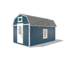 Economy Wood Lofted Barn 10x16