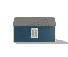 Economy Wood Lofted Barn 10x16 - Image 3
