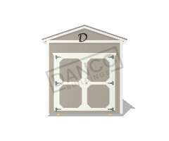 Economy Wood Utility 8x12 Build on site - Image 6
