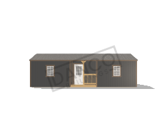 Center Side Porch Cabin 14x32 - Image 3