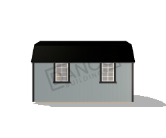 Economy Wood Lofted Barn 10x16 - Image 3