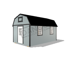 Economy Wood Lofted Barn 10x16
